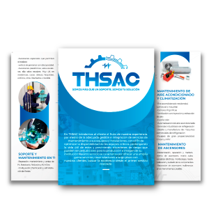 Diseño de Brochure: THSAC